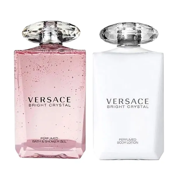 Set Sữa Tắm Và Dưỡng Thể Nước Hoa Versace Bright Crystal 2 Món
