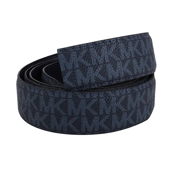 Set Thắt Lưng Nam Michael Kors MK 4 In 1 Belt Box Màu Xanh Navy