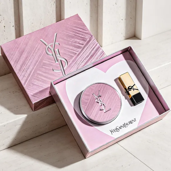 Set Trang Điểm Yves Saint Laurent YSL Vân Hồng 4 Món