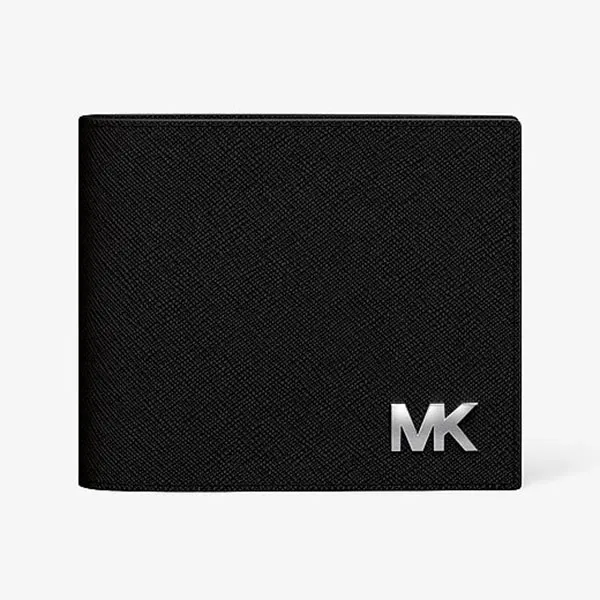 Set Ví Nam Michael Kors MK 36S5LCOF2U Cooper Saffiano Leather Billfold Wallet Màu Đen