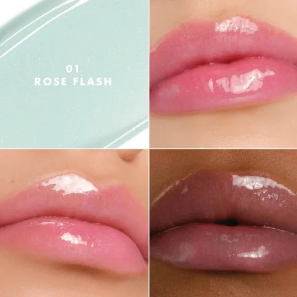 Son Dưỡng Giorgio Armani Prisma Flash Lip Balm 01 Rose Flash Mini 1g