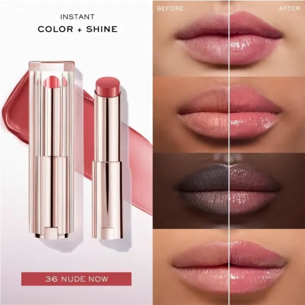 Son Dưỡng Lancôme Idôle Squalane-12 Butterglow 36 Nude Now Màu Hồng Nude
