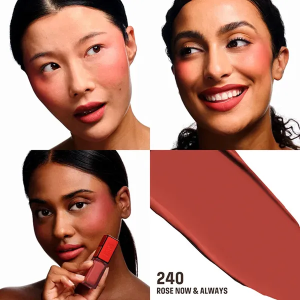 Son Kem Kiêm Má Hồng Make Up For Ever Artist Liquid Color 240 Rose Now & Always Màu Hồng San Hô