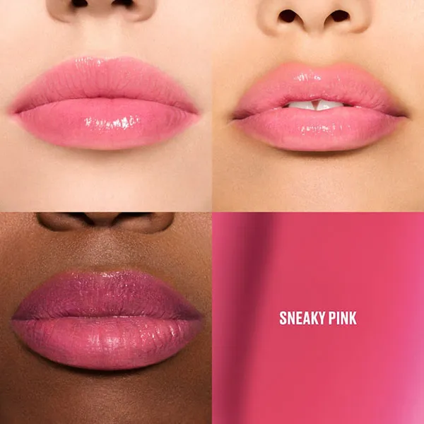 Son Kem MAC Lustreglass Stainglass Lip Tint 945 Sneaky Pink Màu Hồng Kẹo