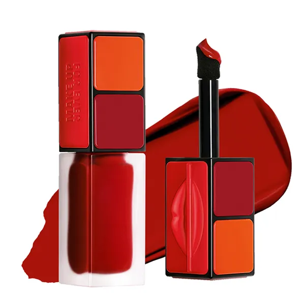 Son Kem Make Up For Ever Artist Liquid Color Multi-Use Lips & Cheeks 424 Rouge For Ever Màu Đỏ Thuần