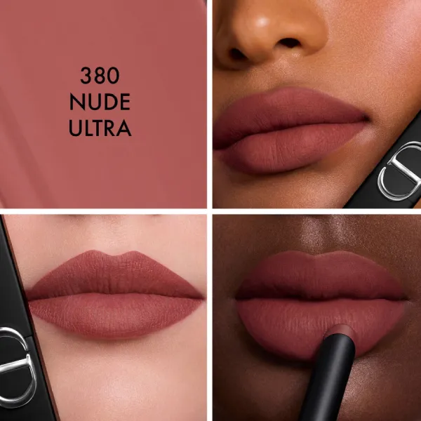 Son Lì Dior Rouge Dior On Stage Matte 380 Nude Ultra Màu Nâu Nude