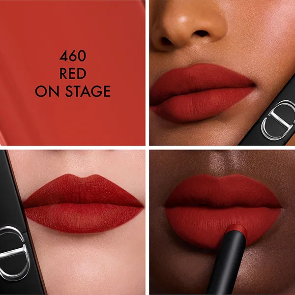 Son Lì Dior Rouge Dior On Stage Matte 460 Red On Stage Màu Đỏ Đất