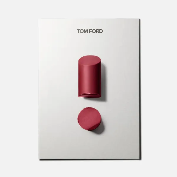 Son Tom Ford Slim Color Shine 153 Velvet Tux Reddish Plum Màu Đỏ Hồng