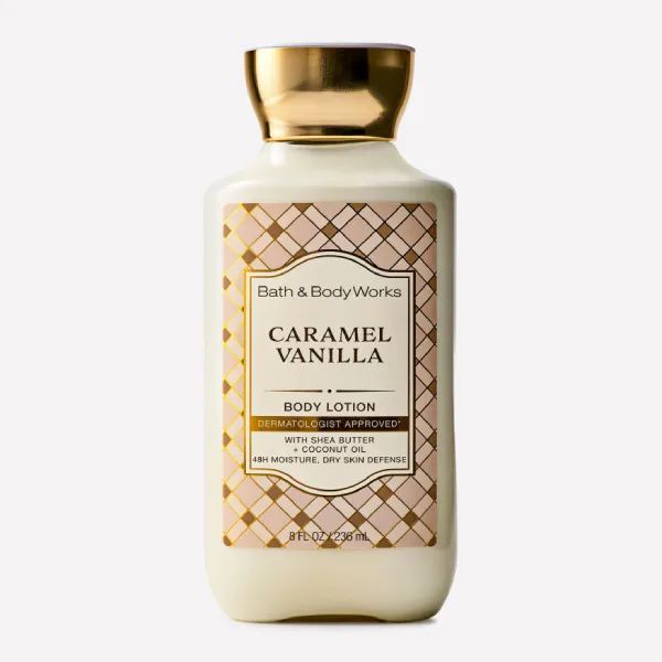 Sữa Dưỡng Thể Mềm Mịn, Lưu Hương Bath & Body Works Caramel Vanilla Body Lotion 236ml