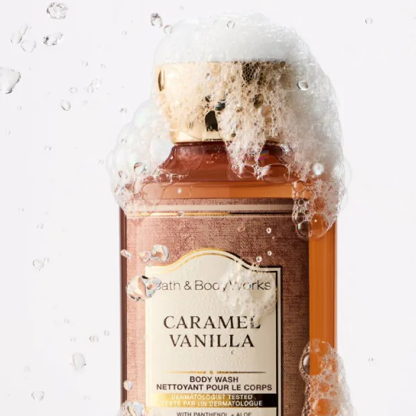Sữa Tắm Bath & Body Works Caramel & Vanilla Body Wash 295ml