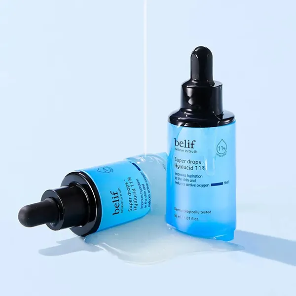 Tinh Chất Cấp Ẩm Và Làm Chậm Sự Oxy Hóa Belif Super Drops Hyalucid 11% 30ml