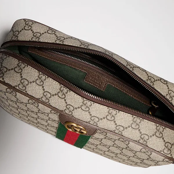 Túi Đeo Chéo Gucci Ophidia Medium Crossbody Bag 834468 FAEOF 9745 Màu Be/Nâu