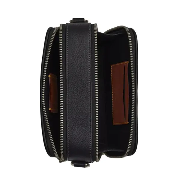 Túi Đeo Chéo Nam Coach Wyatt Crossbody Bag Black Màu Đen