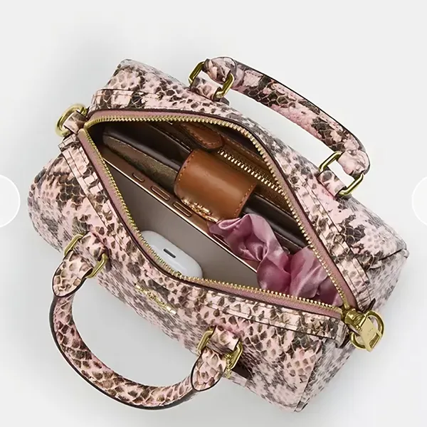 Túi Đeo Chéo Nữ Coach Mini Rowan Crossbody Bag CDY32 Màu Hồng