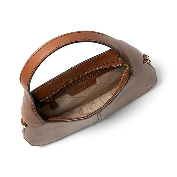 Túi Đeo Chéo Nữ Michael Kors MK Alice Crossbody Bag In Leather 30S6G0XL1L Màu Nâu