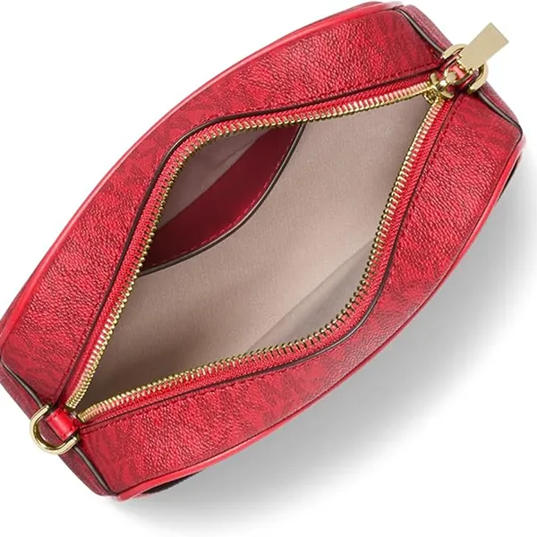 Túi Đeo Chéo Nữ Michael Kors MK Jet Set Small Crossbody Bag Màu Đỏ