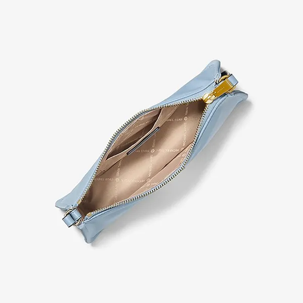 Túi Đeo Chéo Nữ Michael Kors MK Zadie Small Nylon Crossbody Bag 32S6G6ZC5C Màu Xanh Blue