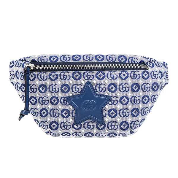 Túi Đeo Hông Gucci Double G Bag Blue 502095-U4GAN-4094 Màu Xanh Blue