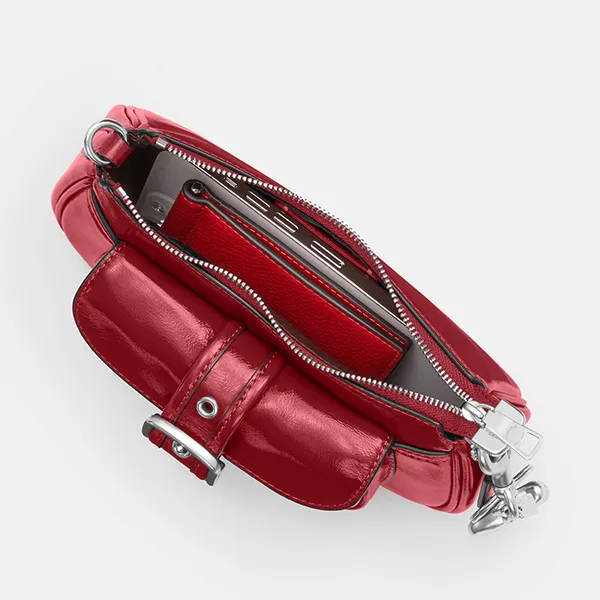 Túi Đeo Vai Nữ Coach Ashton Mini Shoulder Bag CDB19 Màu Đỏ