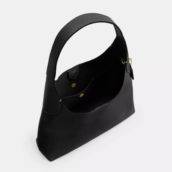 Túi Đeo Vai Nữ Coach Brooklyn Shoulder Bag 28 CU068 Màu Đen