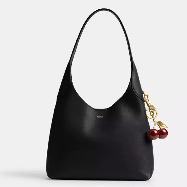 Túi Đeo Vai Nữ Coach Brooklyn Shoulder Bag 28 CU068 Màu Đen