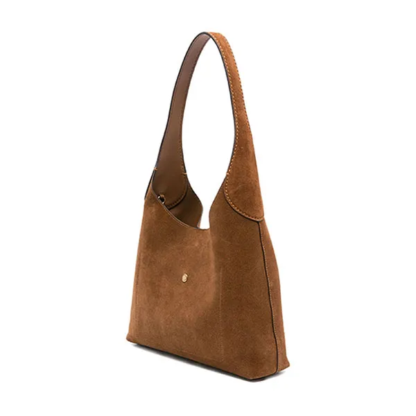 Túi Đeo Vai Nữ Coach Brooklyn Shoulder Bag 28 Warm Brown CW637 Màu Nâu
