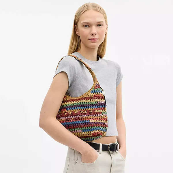 Túi Đeo Vai Nữ Coach Brooklyn Shoulder Bag CDZ39 Phối Màu