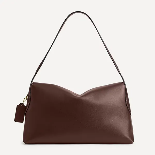 Túi Đeo Vai Nữ Coach Chelsea Shoulder Bag 36 Brass/Maple Màu Nâu