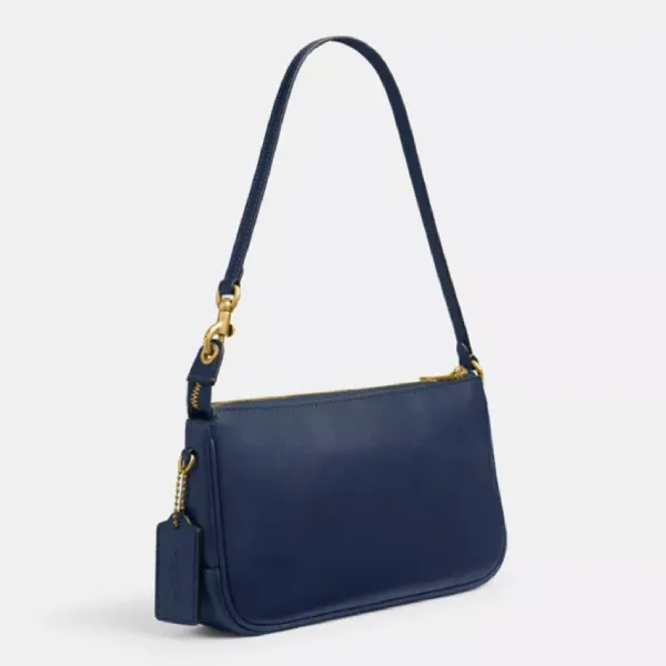 Túi Đeo Vai Nữ Coach Plaza Bag CCC41 Shoulder Bag Màu Xanh Navy