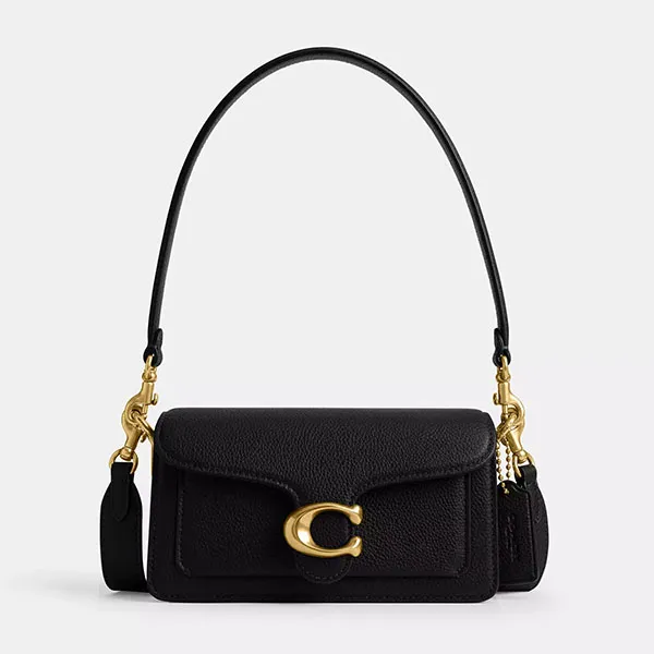 Túi Đeo Vai Nữ Coach Tabby Shoulder Bag 20 Black CY201 Màu Đen