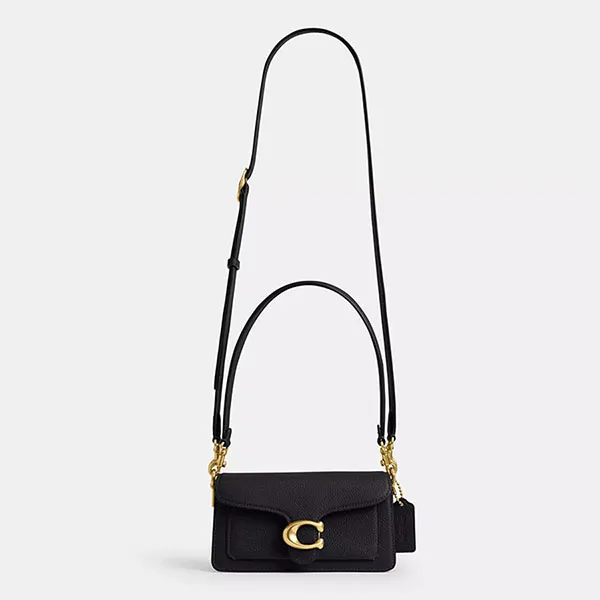 Túi Đeo Vai Nữ Coach Tabby Shoulder Bag 20 Black CY201 Màu Đen