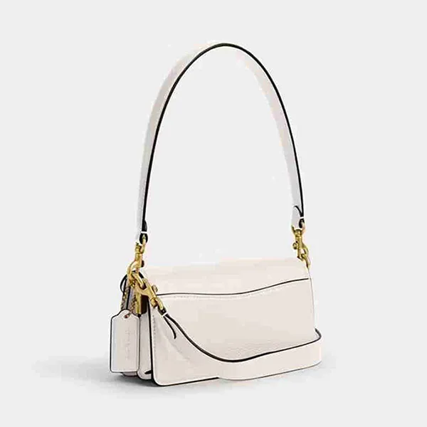 Túi Đeo Vai Nữ Coach Tabby Shoulder Bag 20 White CY201 Màu Trắng