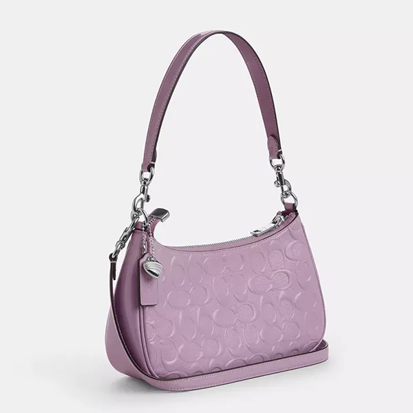 Túi Đeo Vai Nữ Coach Teri Shoulder Bag Light Violet CDA98 Màu Tím