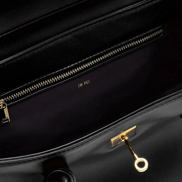Túi Đeo Vai Nữ JW Pei Shoulder Bag With Top Handle Màu Đen