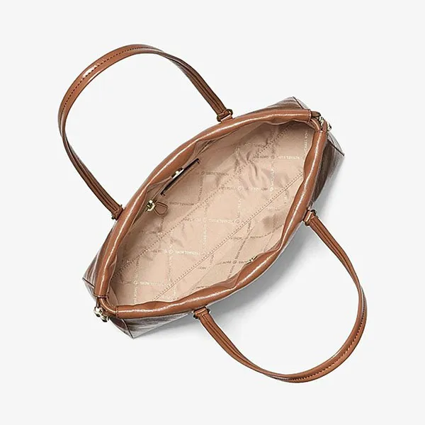 Túi Đeo Vai Nữ Michael Kors MK Matilda Small Cinched Shoulder Bag 35T6GMTL6U Màu Nâu