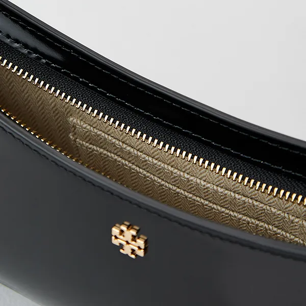 Túi Đeo Vai Nữ Tory Burch Women's Emerson Smooth Shoulder Bag In Black Màu Đen