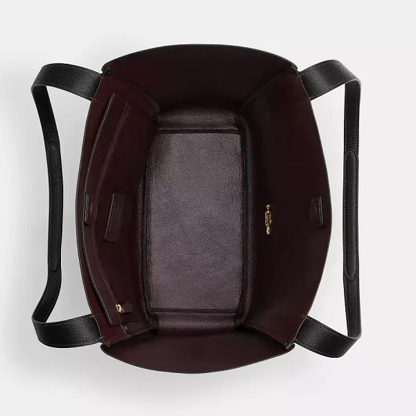 Túi Tote Nữ Coach Hadley Tote Bag Black CV996-IMBLK Màu Đen