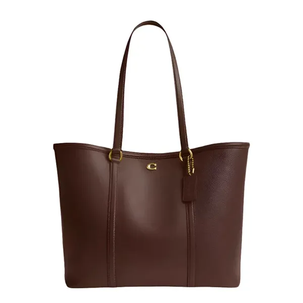 Túi Tote Nữ Coach Legacy Bag CU056 Màu Nâu Đậm