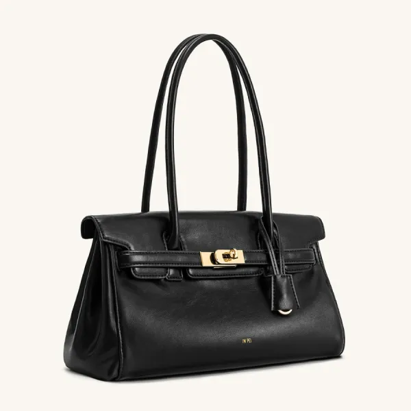 Túi Tote Nữ JW Pei Yara Shoulder Bag Black Màu Đen