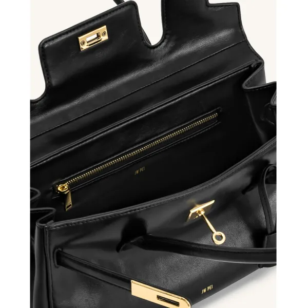 Túi Tote Nữ JW Pei Yara Shoulder Bag Black Màu Đen