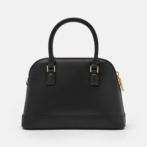 Túi Xách Nữ Pedro Lucia Leather Handbag PW2-56390045 Black Màu Đen