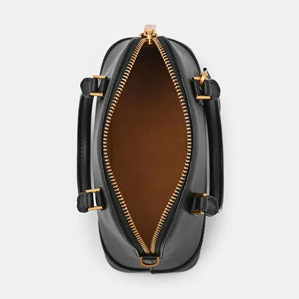 Túi Xách Nữ Pedro Lucia Leather Handbag PW2-56390045 Black Màu Đen
