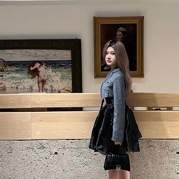 Túi Xách Tay Nữ Balenciaga Hourglass Handbag Crocodile Embossed Black Màu Đen