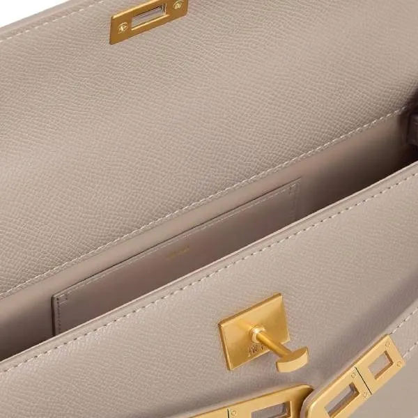 Túi Xách Tay Nữ JW Pei Noor Top Handle Bag Màu Xám Nhạt