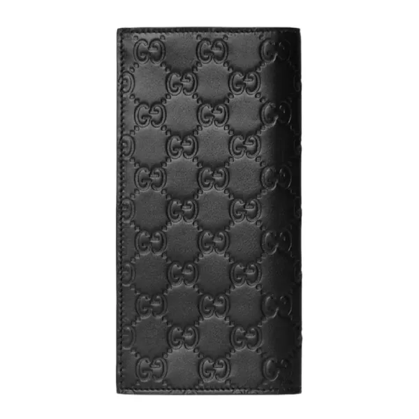 Ví Dáng Dài Nam Gucci GG Emblem Long Wallet 850178 AAFDV 1000 Màu Đen