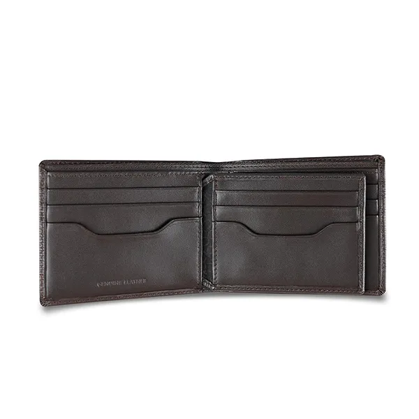 Ví Nam Calvin Klein CK Billfold With Coin Pocket Bifold Wallet 31CK130008 Màu Nâu