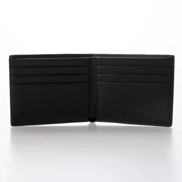 Ví Nam Michael Kors MK Monogram Slim Bi-fold Wallet 86F2SMNF5B Màu Nâu