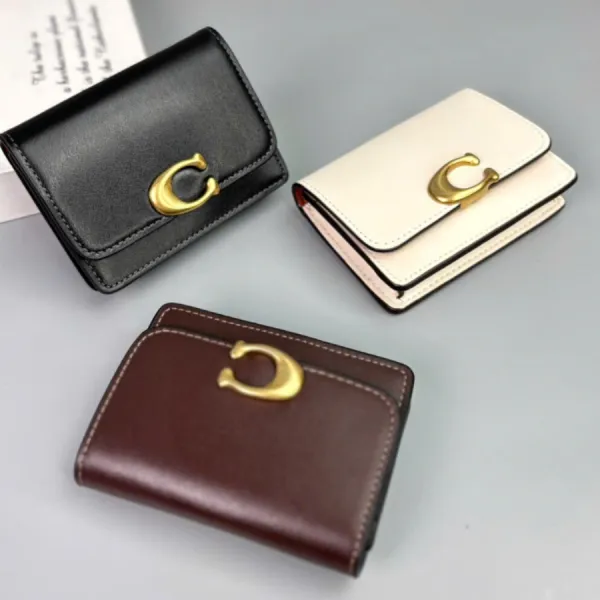 Ví Nữ Coach Bandit Card Case Ivory CH825 Màu Trắng Kem