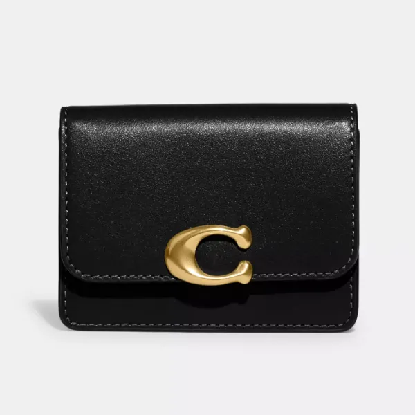 Ví Nữ Coach Bandit Card Case CH825 Màu Đen