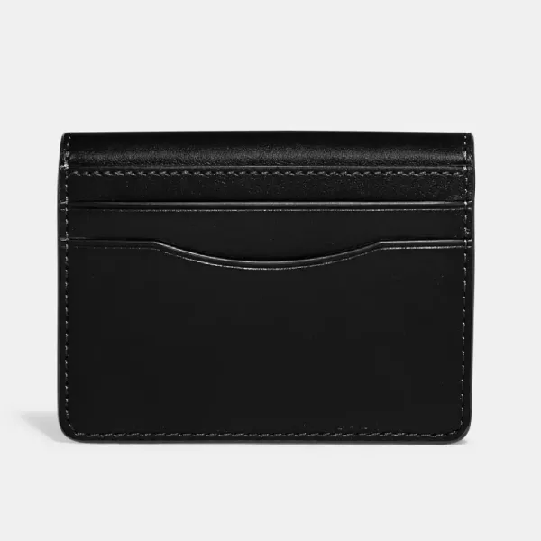 Ví Nữ Coach Bandit Card Case CH825 Màu Đen